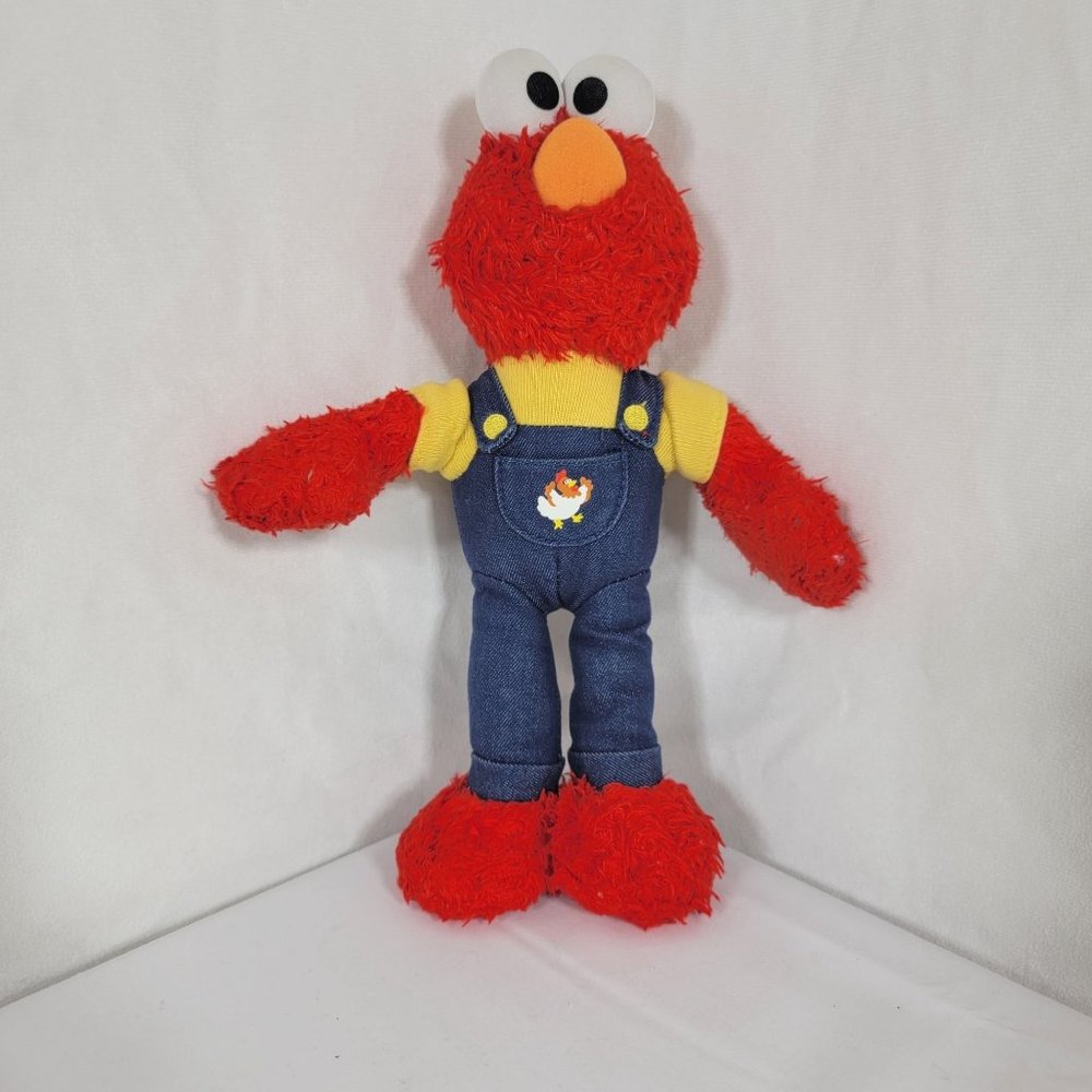 2008 Fisher Price Mattel Elmo Sesame Street Plush 10 Inches